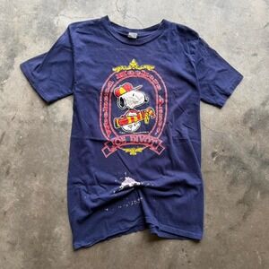 Vintage 1980s Snoopy Golf T shirt